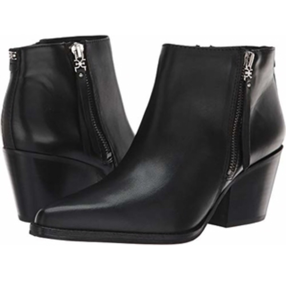 Sam Edelman Walden Black Ankle Bootie Size 10M